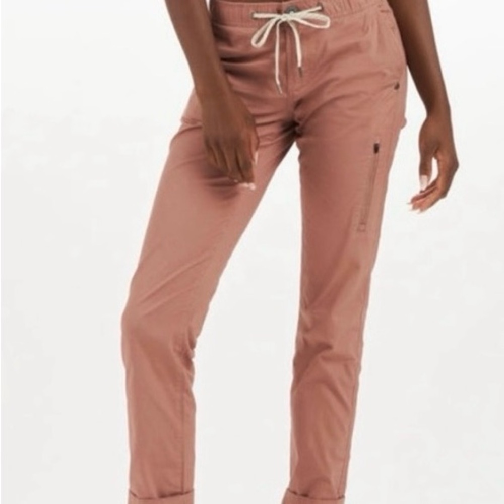 Vuori Women's Terracotta Ripstop Pants SZ L